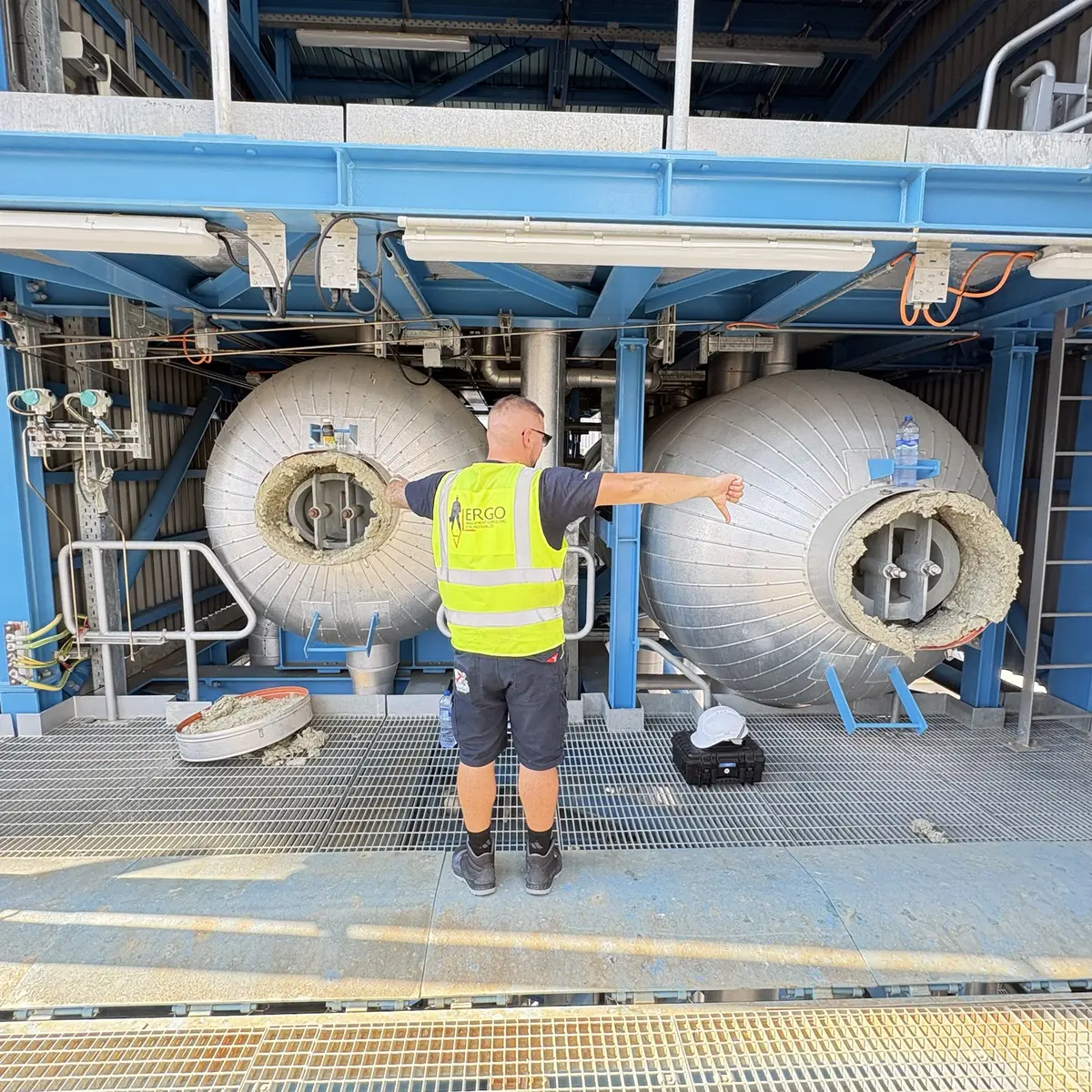 Commercial & industrial pipe rehabilitation work in Cyprus